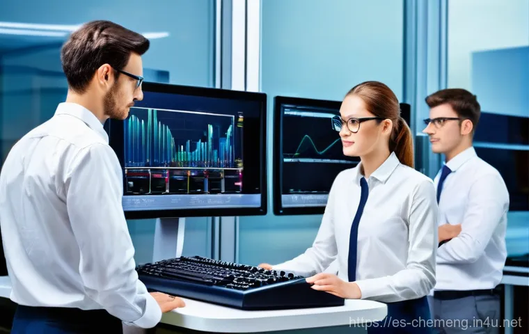 화학공정 모델링 및 최적화 - **Prompt 2: The Magic of Process Modeling**
    "An abstract, futuristic digital art illustration vi...