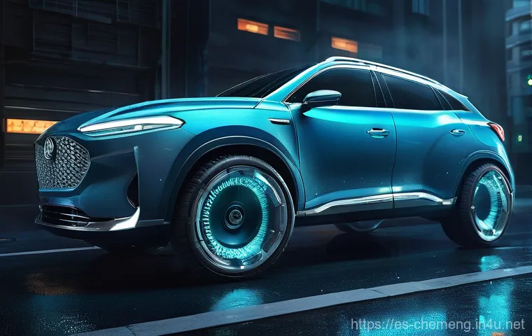 배기가스 저감 기술 - **Prompt:** A highly detailed, fantastical illustration of a car's exhaust system, focusing on the c...